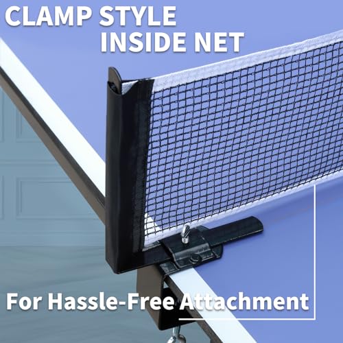image for GarveeLife Portable Ping Pong Table, 9 FT Professional Indoor/Outdoor 
