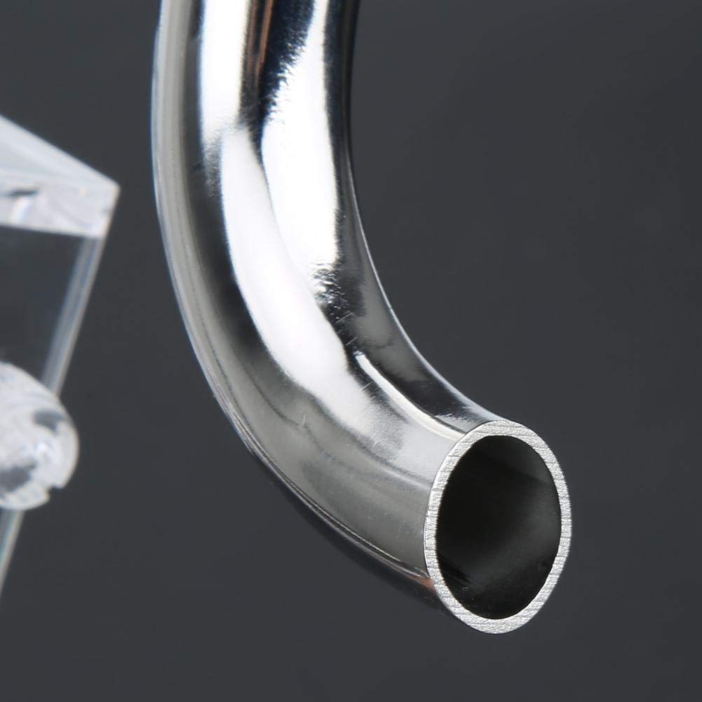 Akwarium Oil Film Skimmer Pipe, Fish Tank Filtr Rury Rury Odpływowe Ze Stali Nierdzewnej Rury Akwarium Powierzchnia Nie Skimmer (12mm)
