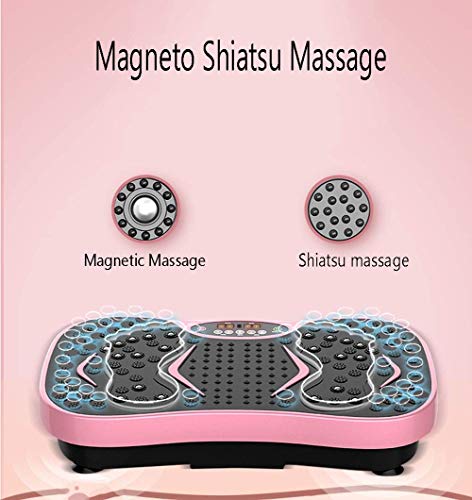 YLKCU Vibrationsplatte Vibrationsplatte Power Vibration Fitnessgerät Ganzkörper Shaper Ganzkörper Vibration Machin… – Bild 3