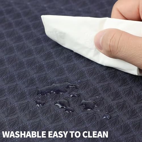 Esterilla de yoga plegable, antideslizante y portátil, esterilla de gimnasia, antideslizante, ligera, TPE, esterilla de yoga de viaje para viajes, pilates, yoga, fitness, deportes, 183 x 61 x 0,4 cm - imagen 6