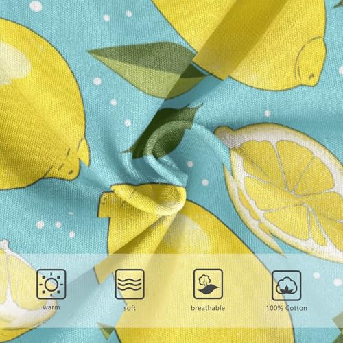 Wusikd Lemon Boys' Underwear Cotton Slices Mint Boys Briefs Soft Toddler Underwear 2T3