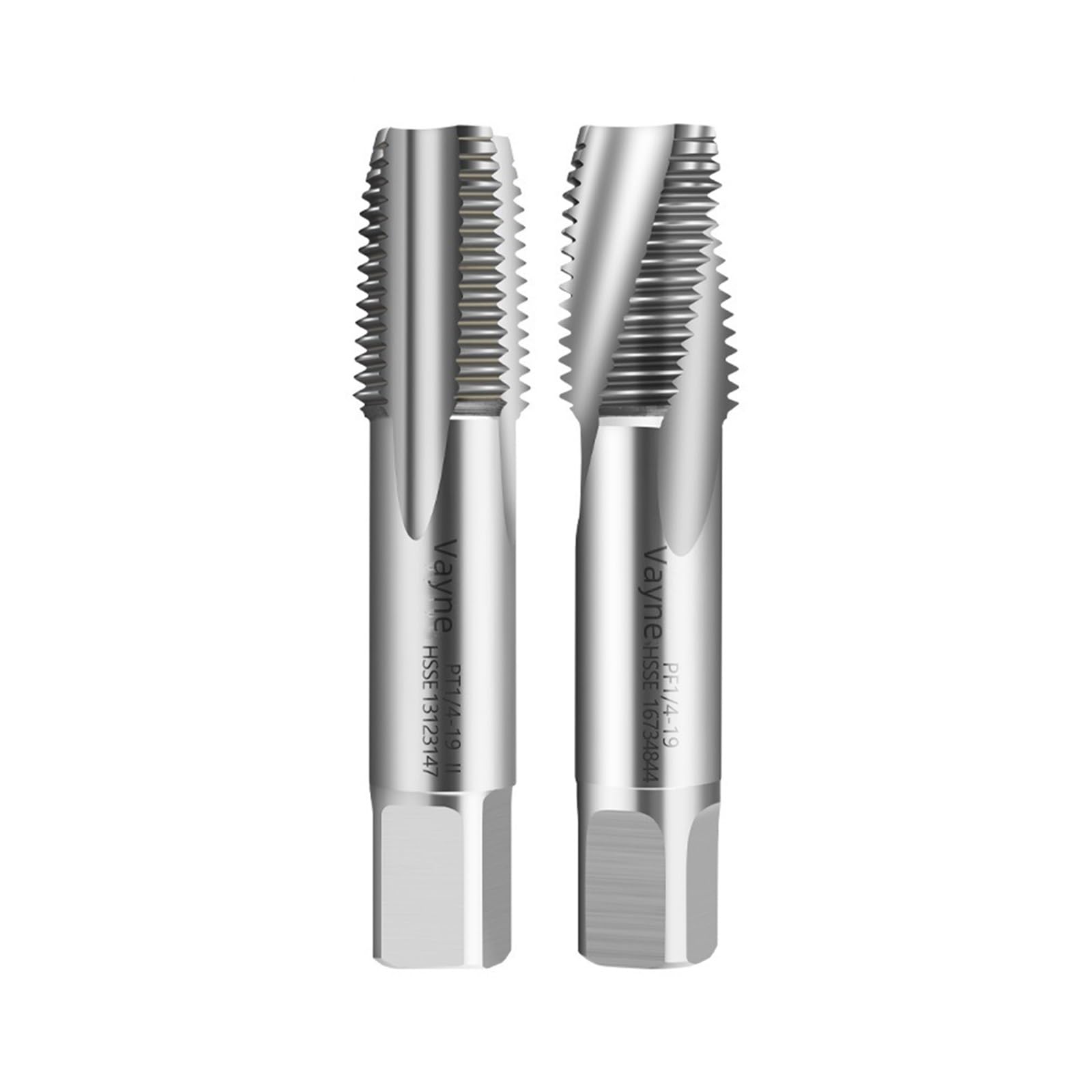Juego de Brocas para Taladro, 1 Pieza de Macho de roscar para tubería de Ranura Recta/Espiral NPT NPS PS PT PF G RP RC