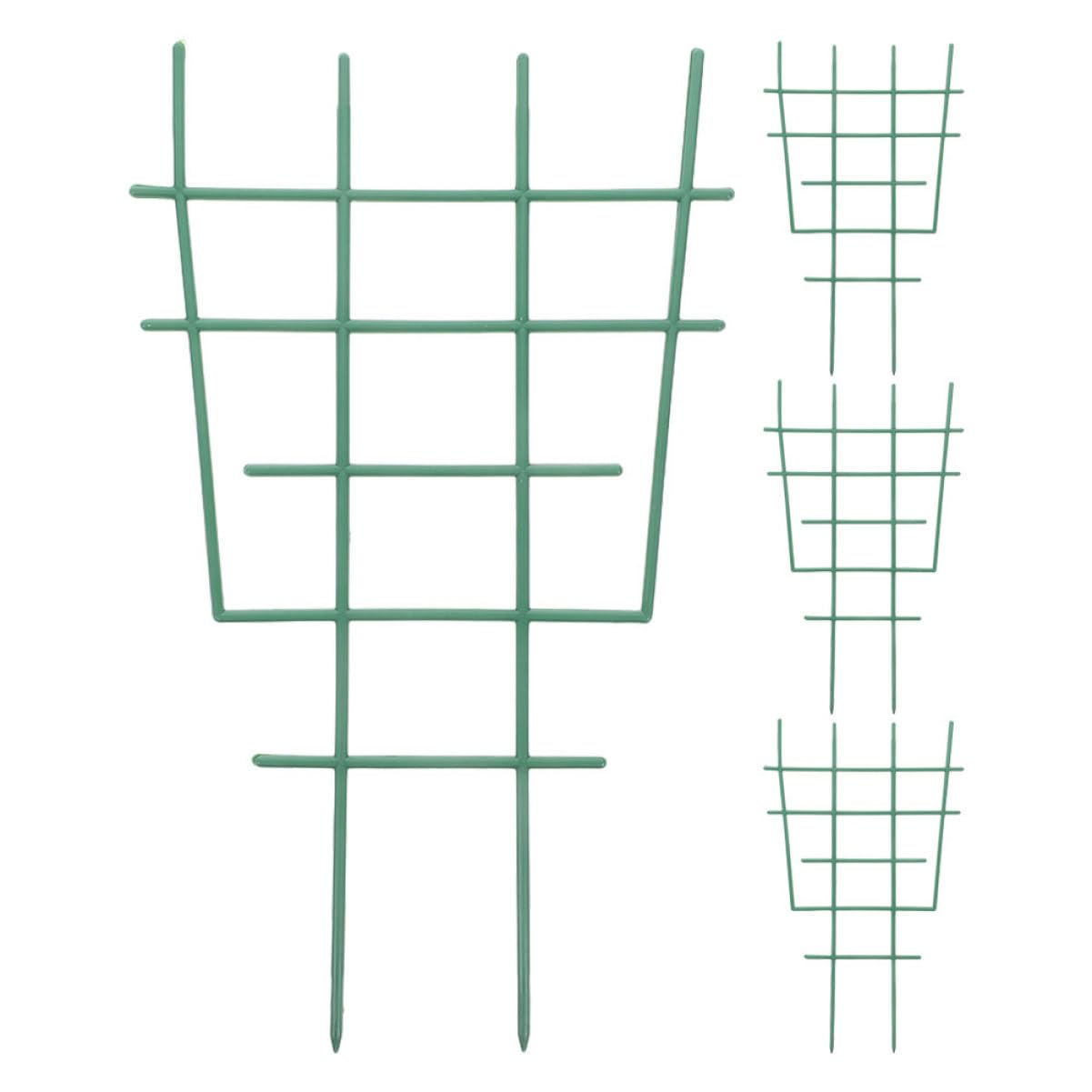 HANABASS Plastic Plant Support Trellis Garden Supplies for Climbing Plants Reusable Plant Climbing Support Frame for Potted Plants for Indoor and Outdoor Use