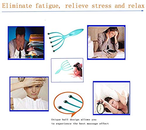 Ryoma YYI-MS03B Scalp Massager, Protable Hand Held Spa Head Massager thumb #3