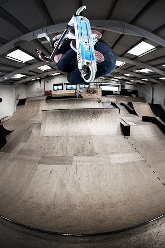 Chilli Pro Scooter Archie Cole | High-End Stunt Scooter | Designed von Archie Cole | Gesamth&ouml;he vo 86.5 cm | 110 mm PU R&auml;der mit ABEC 9 Bearings | White