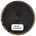 Shark 73769 3-Inch Zirconia Rolock Mini Flap Disc, Grit-80, 5-Pack