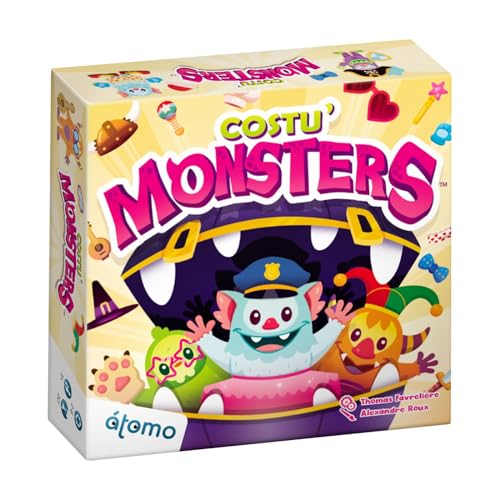 Atomo Games COSTU´Monsters. Juego Party Familiar