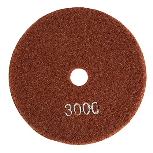 Diamond Resin Grinding Disc 125mm 3mm Thickness 50/150/300/500/1000/2000/3000 Grit Set Grinding Machine (3000)