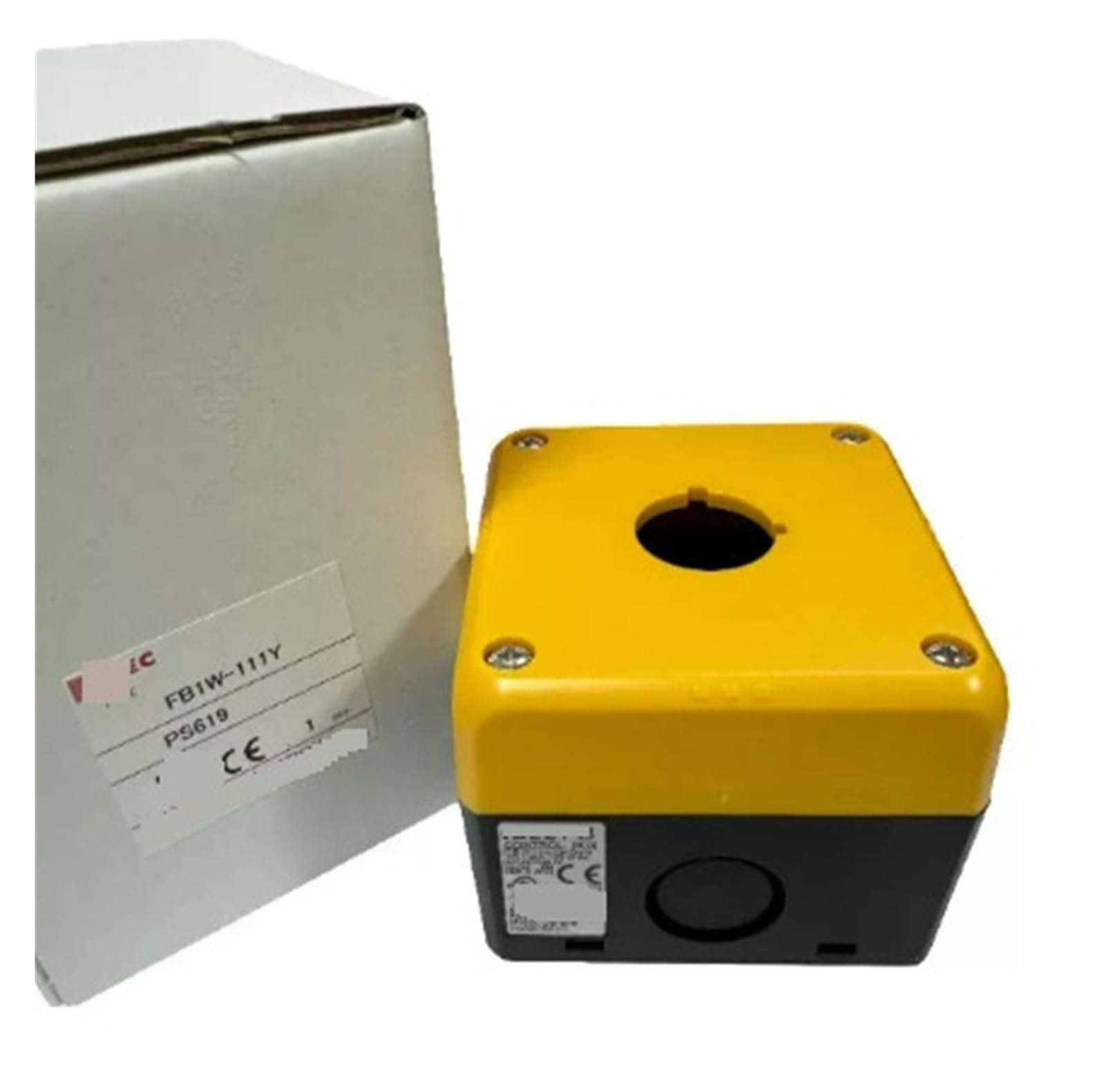 Station de commande à bouton-poussoir FB1W-111Y, boîtier électrique à bouton-poussoir, Original