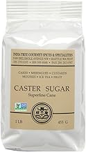 India Tree Superfine Caster Sugar, 1 lb Bag | Premium Baking & Dessert Sugar