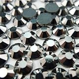 Threadnanny Czech Quality (1440 Pieces) 10gross Hotfix Rhinestones Crystal Ab Stud Crafts on Fabric, Clothes, Shoes, and Jeans Cristal De Gemas De Diamantes De Imitación (5mm/20ss, Silver Color)