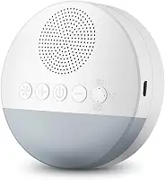 Aparelho de Som Ruído Branco Útero Ninar Acalmar Bebê Criança Relaxante Dormir Som suave Luz de Respiração Suave 15/30/60 Sincronização Inteligente Para Pessoas de Todas as Idades
