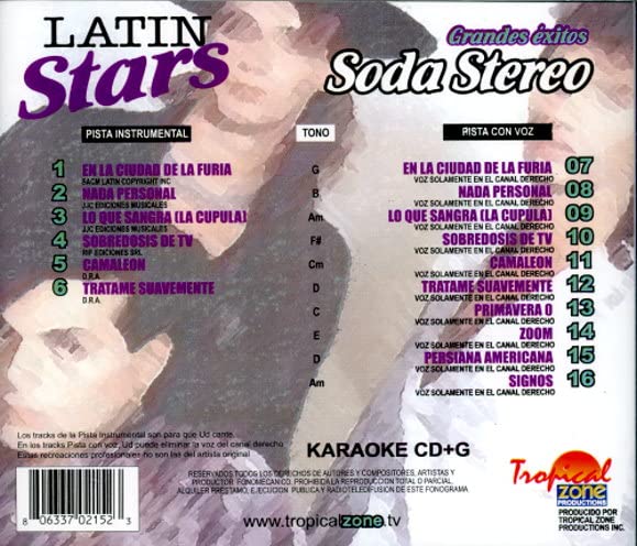 Vista 2 de Soda Stereo - Latin