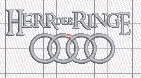 Audi Lord of the Rings ricamato polo polo - vari