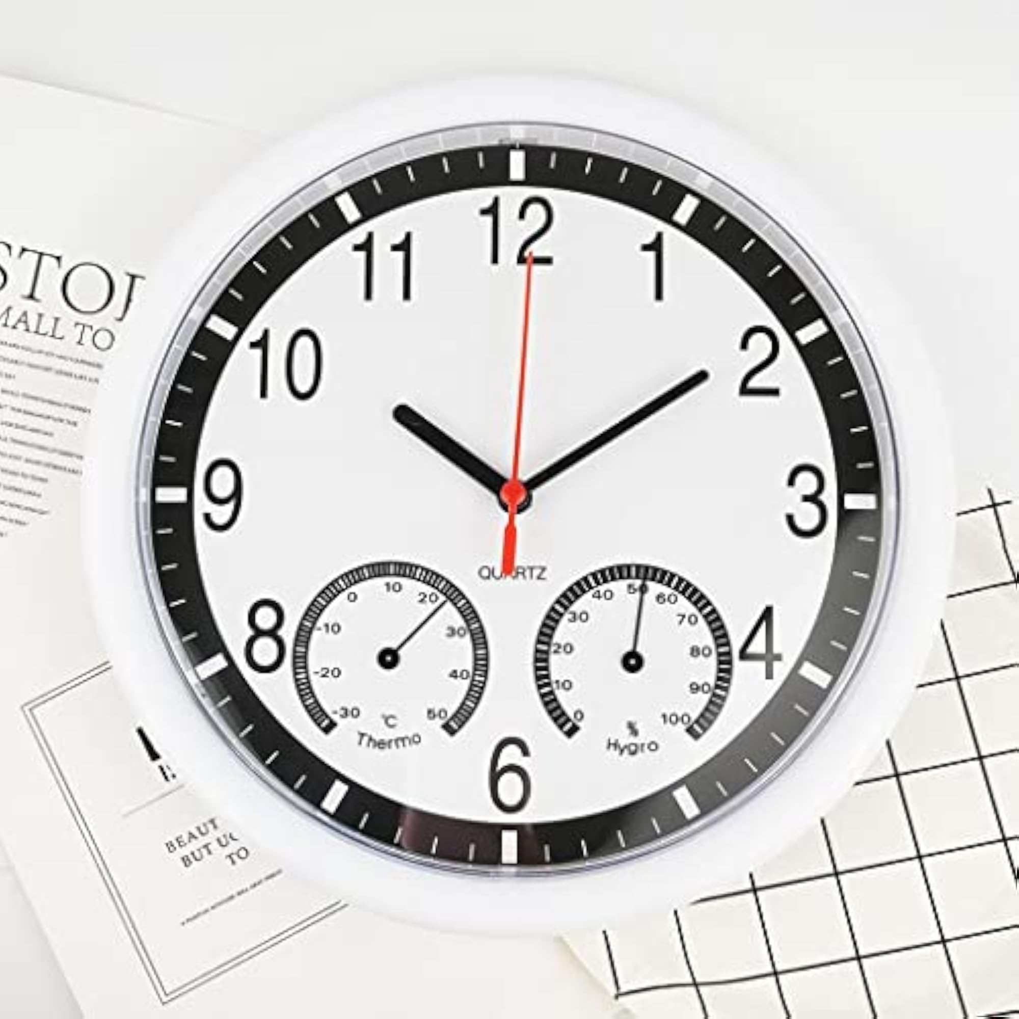 Silent Non Ticking Wall Clock