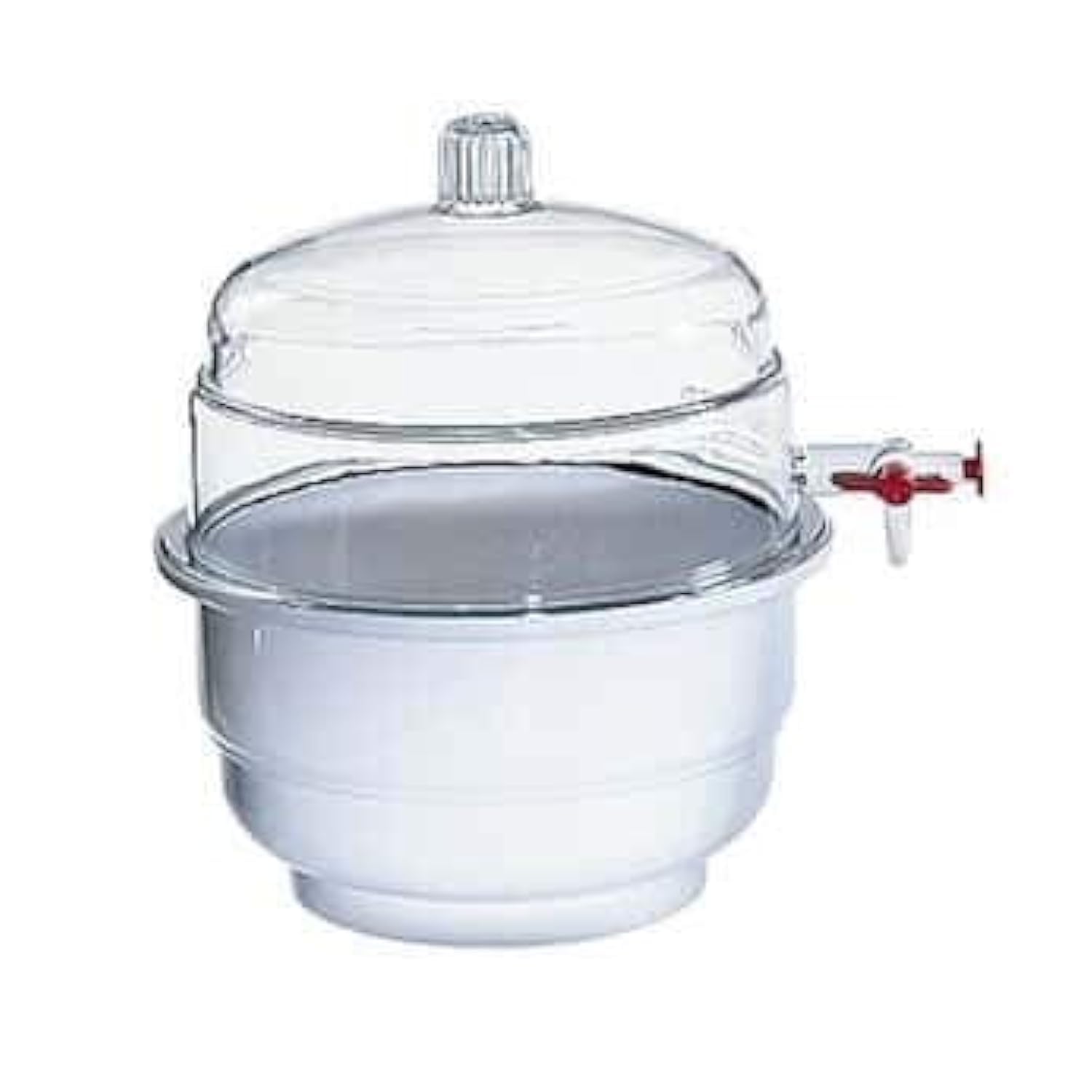 Bel-Art 42020 Plastic Vacuum Desiccator, 190 mm Plate Size