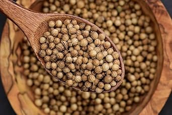 Mahamandaleshwar Whole Coriander 500g | Dhaniya Sabut | Handpicked, Aromatic, Pure & Traditional Indian Spice