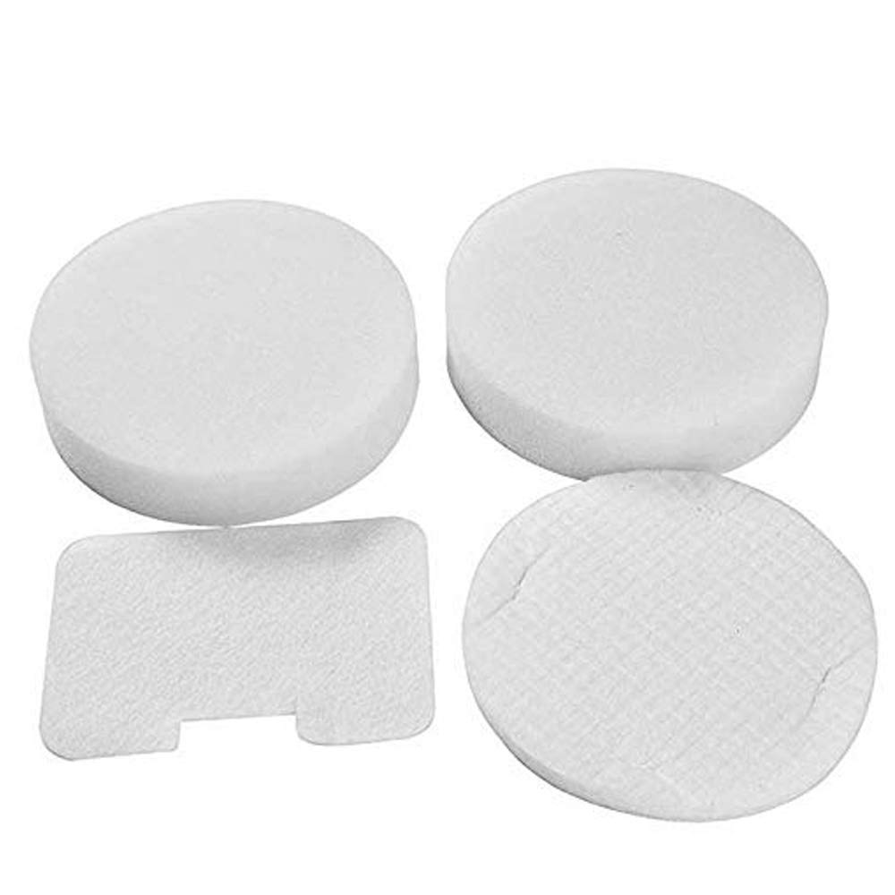Eztronics Corp@ for Shark Replacement Foam and Felt 4 Piece Filter Generic Part by Replaces Part Numbers XF22, NV22L for Shark NV22, NV22Q, NV22W, UV410, NV26, UV400 and Other Shark Navigator Vacuum