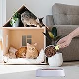 HTRTRR Messbecher und Löffel für Hundefutter, Waage für Katzen und Hunde
