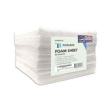 50 Pack Foam Sheet - 12