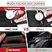 Unicook Heavy Duty Waterproof Barbecue Gas Grill Cover, 65-inch BBQ Cover, Special Fade and UV Resistant Material, Durable and Convenient, Fits Grills of Weber Char-Broil Nexgrill Brinkmann and More