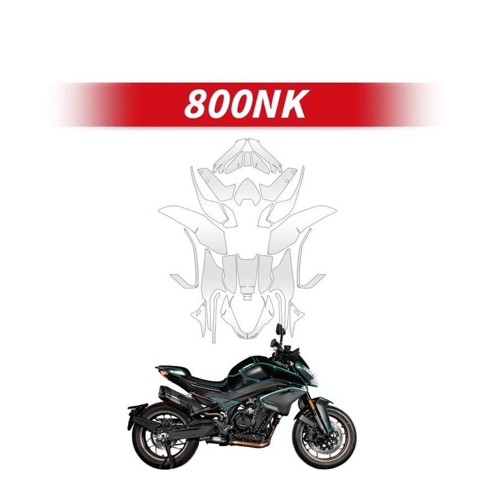 Per 800NK Motociclo Full Body Pellicola Protettiva Trasparente Carenatura Kit Di Accessori Per Bici Protezione TPU