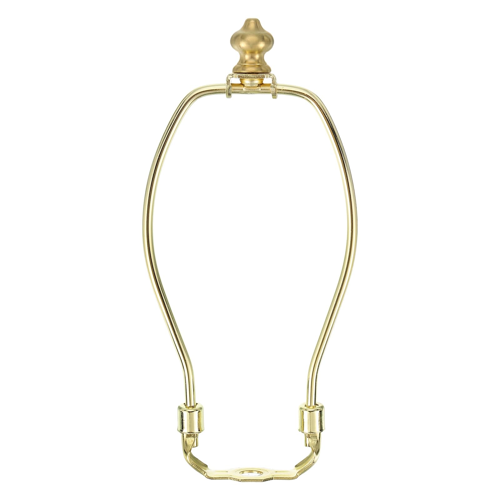PATIKIL 7 Inch Lamp Harp Kit with 1 Inch Height Solid Brass Finial
