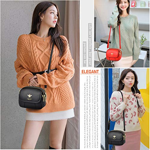 SiMYEER Stylish Crossbody Bags Shoulder Bag Purses for Women Small Ladies Handbags Messenger Bags