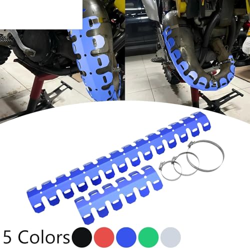 Protector de escape para motocicleta en rutas de enduro y circuitos YZ250F 2
