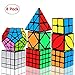 Produktbild Aiduy Zauberwürfel Set, 2x2 3x3 4x4 Pyramide Megaminx Skew Spiegel Ivy Speedcube, Magic Cube Puzzle für Kinder und Erwachsene, 8 Pack