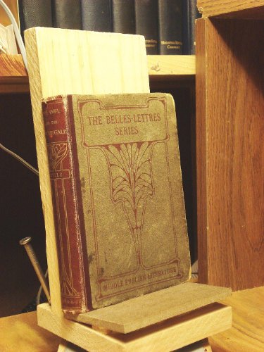 The Owl and the Nightingale B000E1F8YS Book Cover