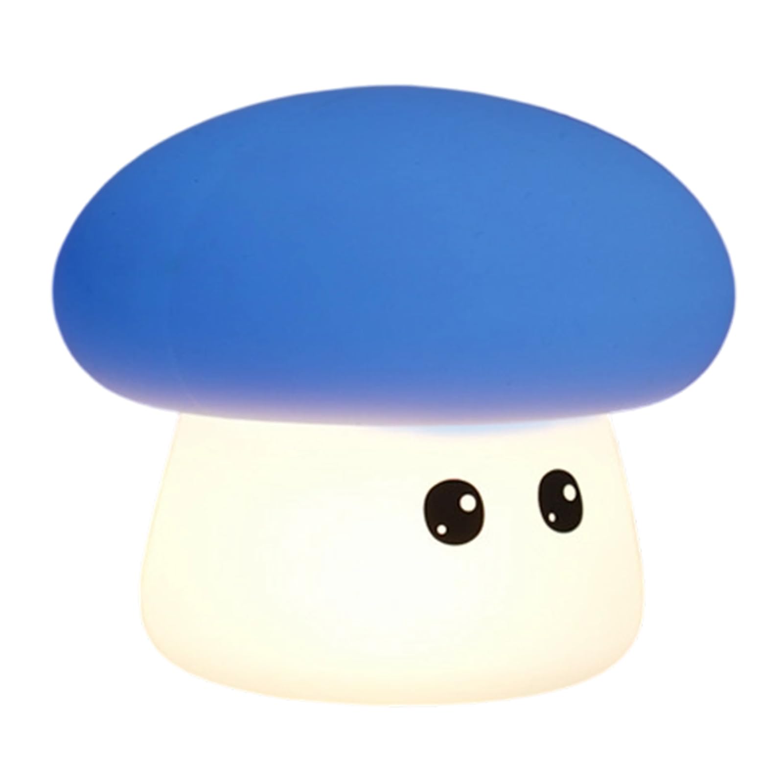 Nucelit Mushroom Night Light Silicone Bedside Lamp Silicone Texture Bedside Light Suitable for Children Bedroom Home Adjustable Brightness Nursery Nightlight