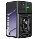 TheGiftKart Tough Armor Bumper Back Cover Case for OnePlus Nord 6 5G | Kickstand & Ring Holder | 360 Degree Protection Back Cover Case for OnePlus Nord 6 5G (PC & TPU, Sliding Camera Cover, Black) gallery image