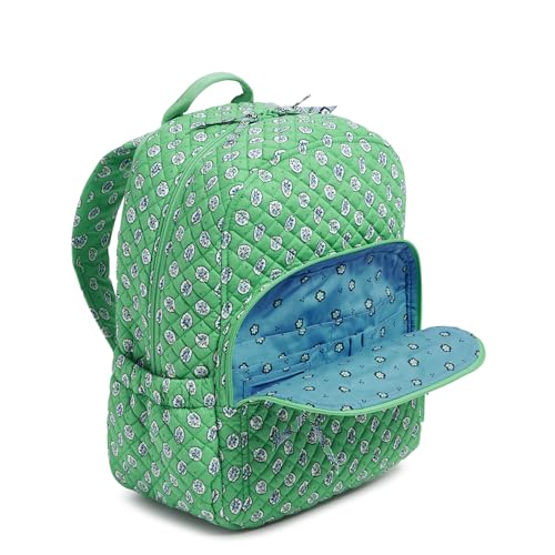 Image of Cotton Campus Backpack, Garden Green Leaf, One Size
