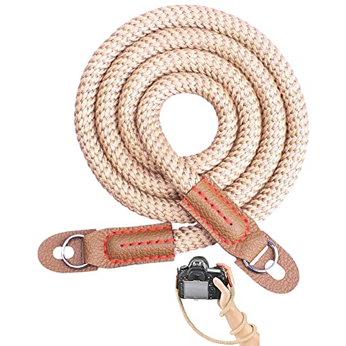 Ropniik Kamera Tragegurt, Super weicher Kameragurt Schulter Strap Kameraband Schultergurt geeignet für Kameras von Canon…