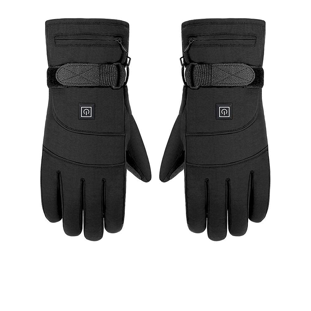 Gants chauffants rechargeables de ski et moto pour homme et femme
