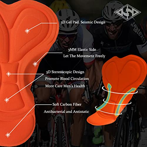 WEALTHY73 Summer Women's Cycling Jersey Set Breathable Riding Short Sleeve 3D Padded Bike Shorts Quick Dry Outfit,Purple,3XL(180cm80kg)