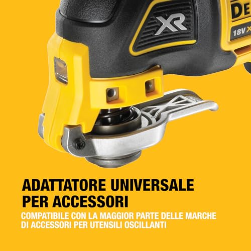 Dewalt 18V Xr Utensile Multifunzione Oscillante Senza Spazzole, Unità Singola, DCS355N-XJ - 7