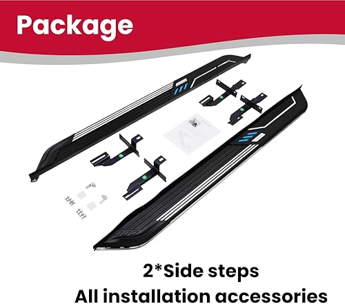 Miniatura 5 de Escalón para el costado Compatible con Grand Cherokee 2011-2020, tablero de rodaje con barra de protección