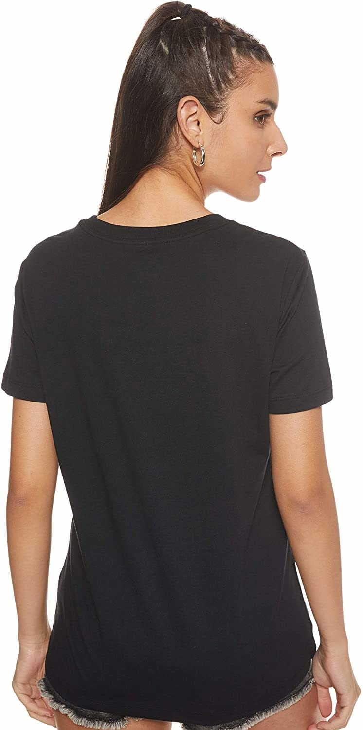 Nike Sportswear Essential Futura Icon T-Shirts BV6169-010 Size XS Black/White