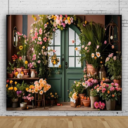 Fondo Fotográfico Flores 12x10ft para Decoración y Foto miniatura 1