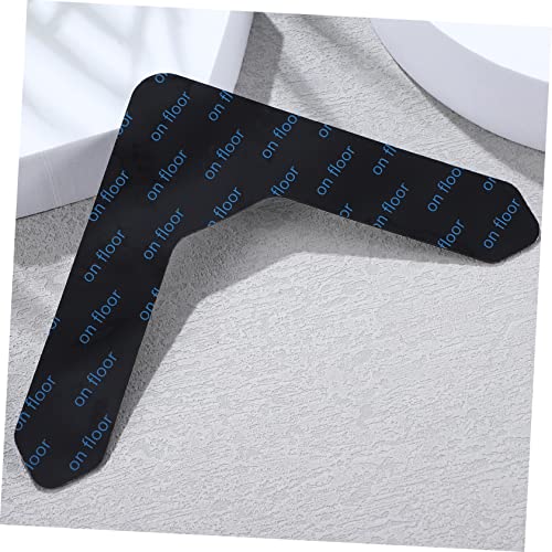 Abaodam 12 Pçs Adesivos Antiderrapantes Preto Tapete Ao Ar Livre Lavável Corredor Tapete Tapete Anti
