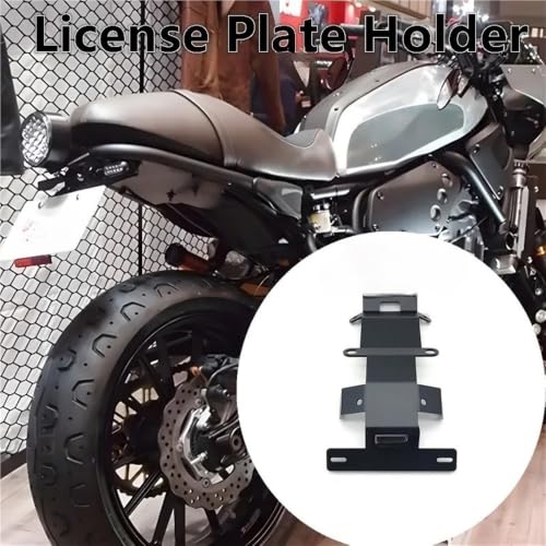 Support plaque d'immatriculation XSR700 : fini le garde-boue encombrant - 2