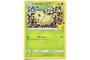 Pokemon - Chikorita 2/25 - McDonalds Promo - 25th Anniversary - Holo Foil