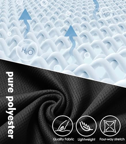 Suwangi Mens Tank Top Gym Exercise Athletic Quick Dry Muscle Bodybuilding Sleeveless Shirts Workout Outdoor Running Shirts 5