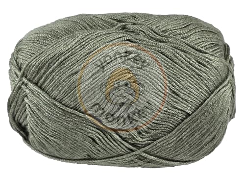 Image of 10-Pack of Yonkey Monkey 500 Grams Yarn - 70% Rayon derived from Bamboo, 30% Cotton - Imported - Pea Green 9012