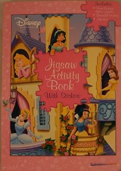 Board book Princess Jigsaw Activity Book With Stickers Book