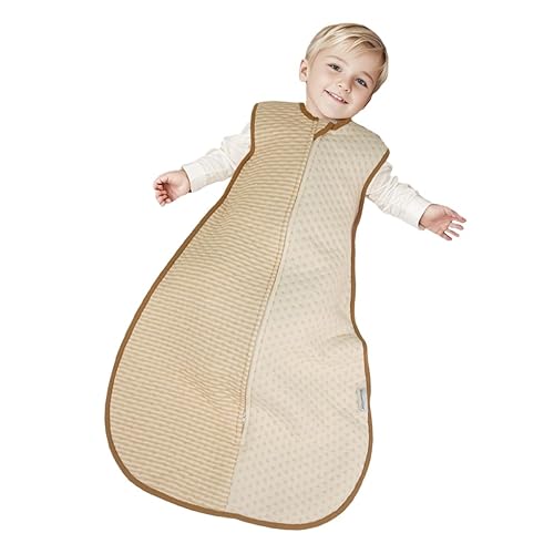 Saco de dormir para niños pequeños, extra grande (3-5T), manta acolchada cálida para bebé con relleno, sacos de dormir para bebés de 4 años, 4