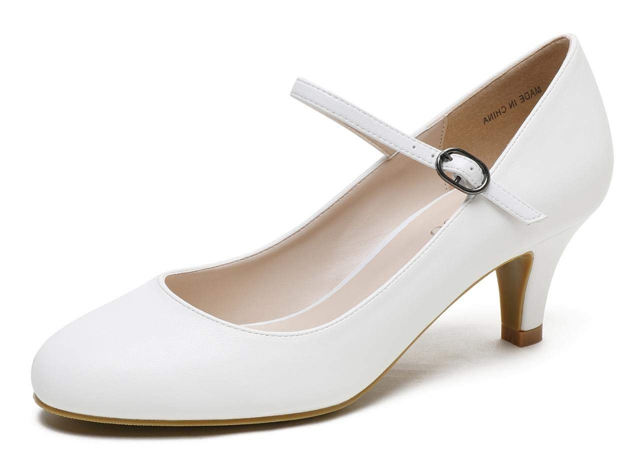 White close shoes with heels Outlet