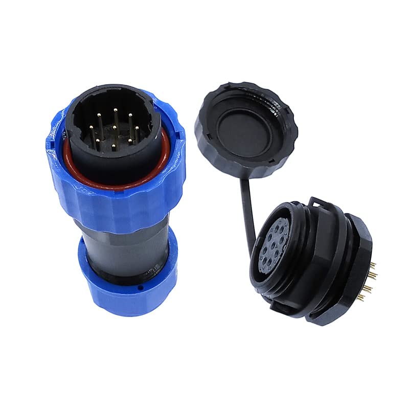 Conector impermeable SP20 de 3 pines IP68 para evitar fallos en tu cable industrial 5